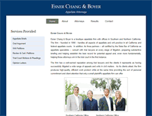 Tablet Screenshot of ecbappeal.com